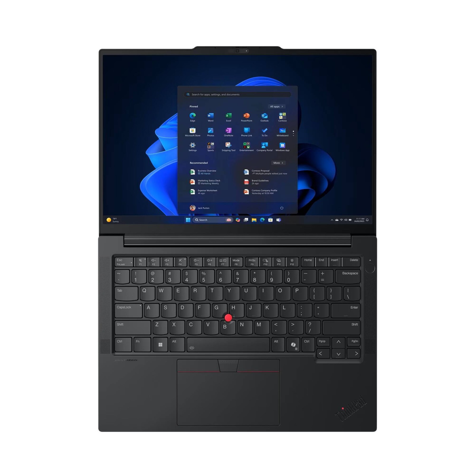 Lenovo – ThinkPad E14 Gen 7 AI PC 14″ Laptop – AMD Ryzen 5 230 with 16GB Memo…