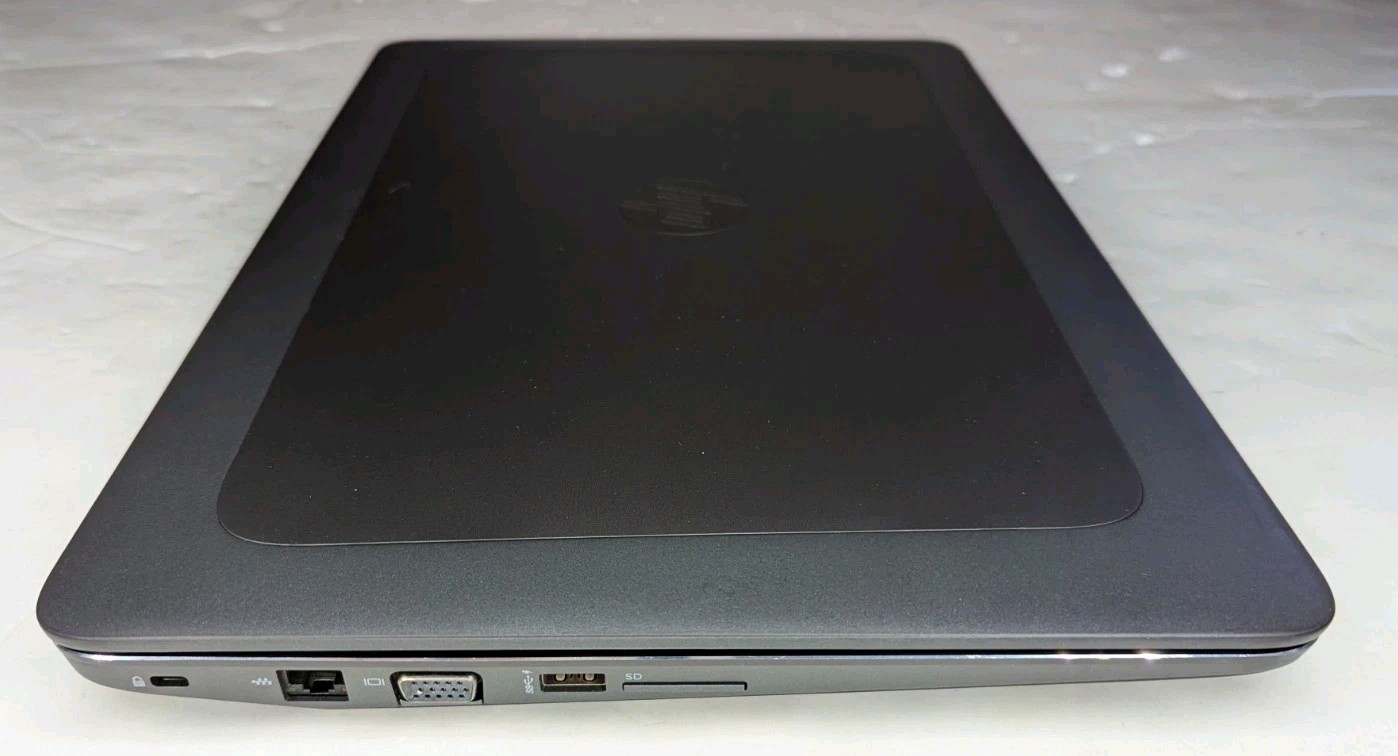 HP ZBook 15 G4 15.6″ Laptop Core i7-7820HQ 2.90GHz 32GB RAM 256GB SSD Win 11 Pro