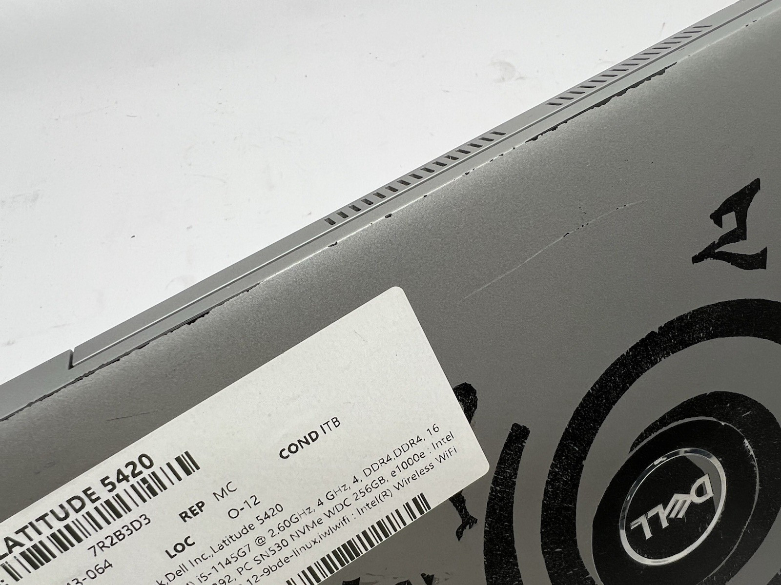 Dell Latitude 5420, i5-1145G7, @ 2.60GHz, 24GB RAM, 256GB NVMe-No OS/Charger