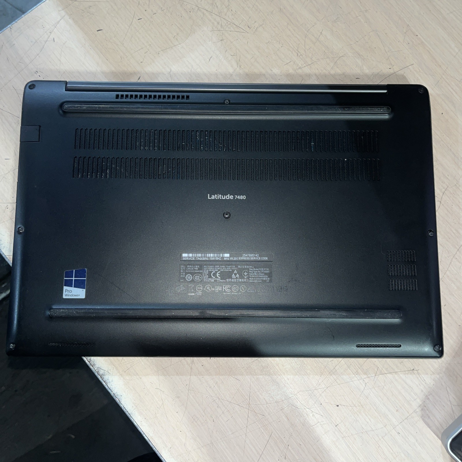 DELL LATITUDE 7480 INTEL CORE I7-7600U 8GB RAM NO HD
