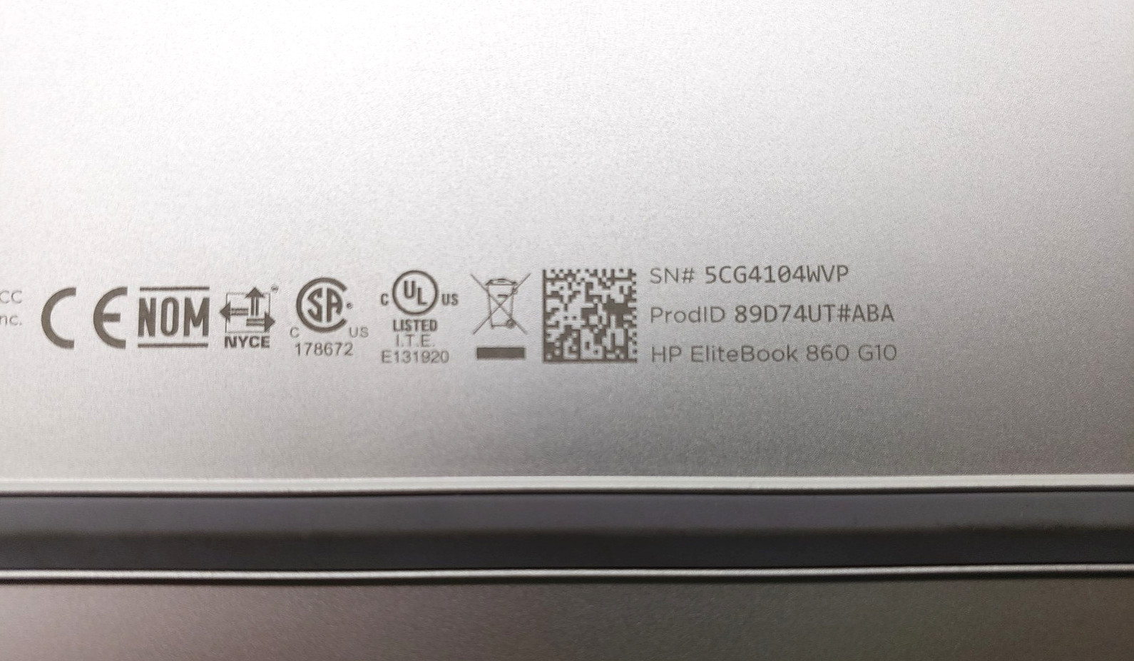 HP EliteBook 860 G10 i7-1360p Laptop, 16GB Ram 512GB SSD Backlit KB, Win 11 Pro