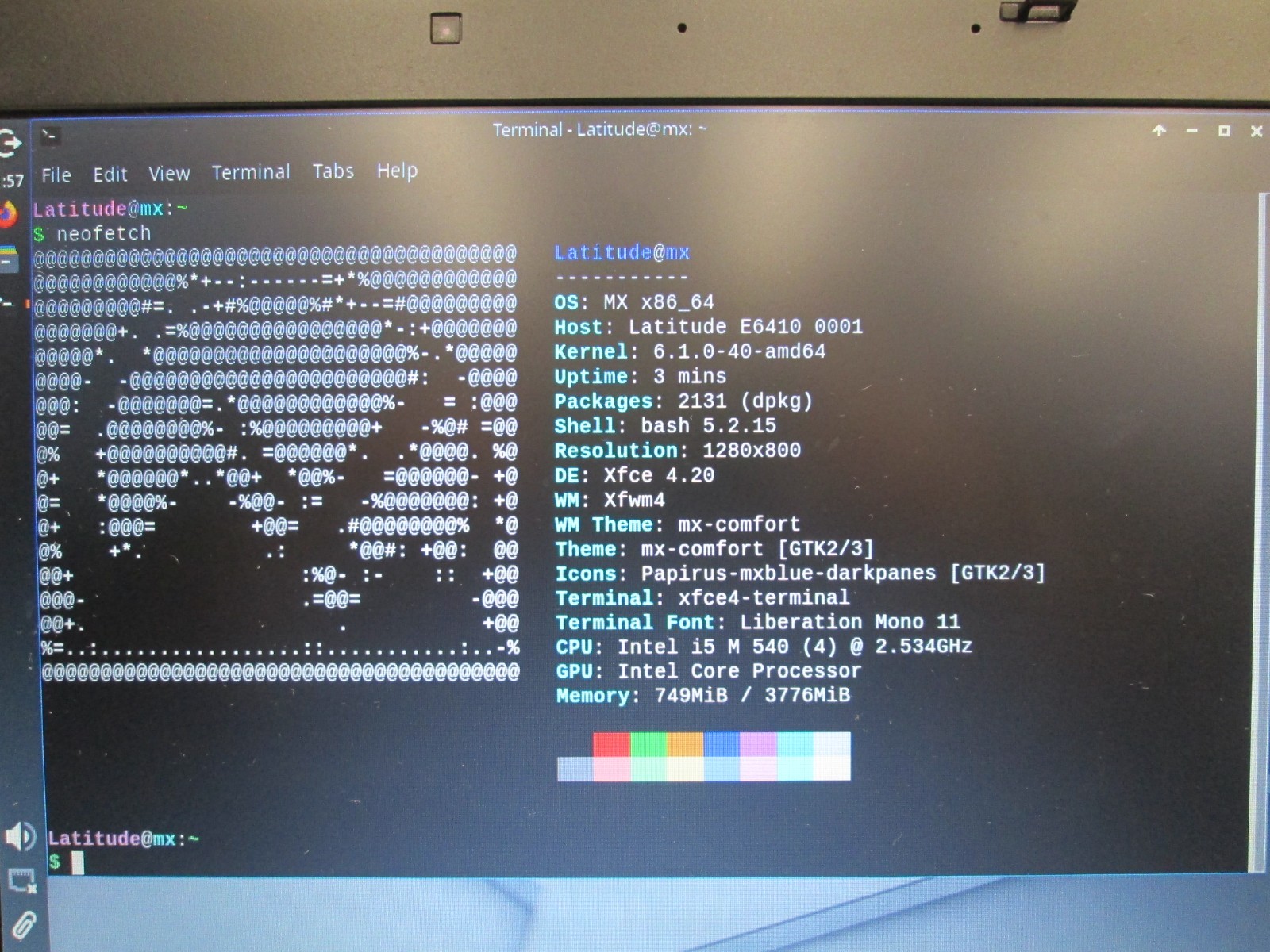Dell Latitude E6410 Core i5 14″ Laptop Computer – MX Linux
