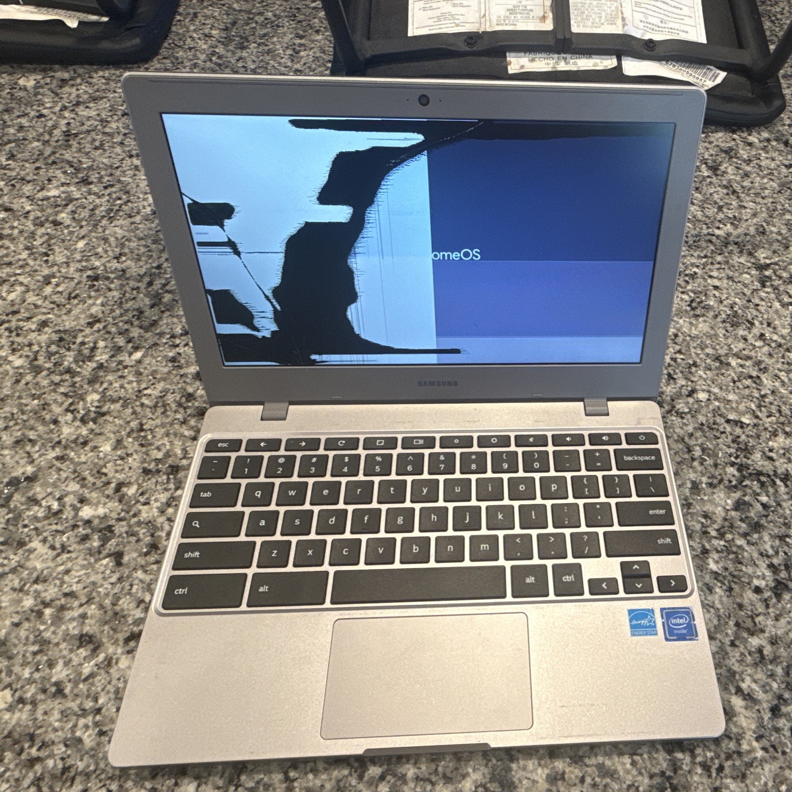 Samsung Chromebook 11.6in Intel Celeron 4GB RAM 16GB eMMC Chrome OS Silver