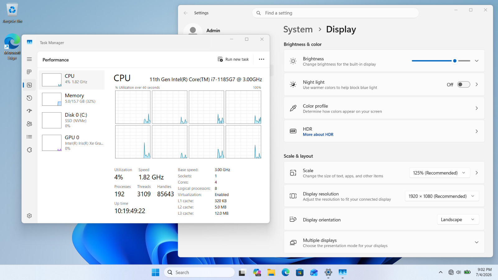 HP EliteBook 850 G8 15.6″ Laptop Core i7-1185G7 16GB 512GB LED Backit KB – Good