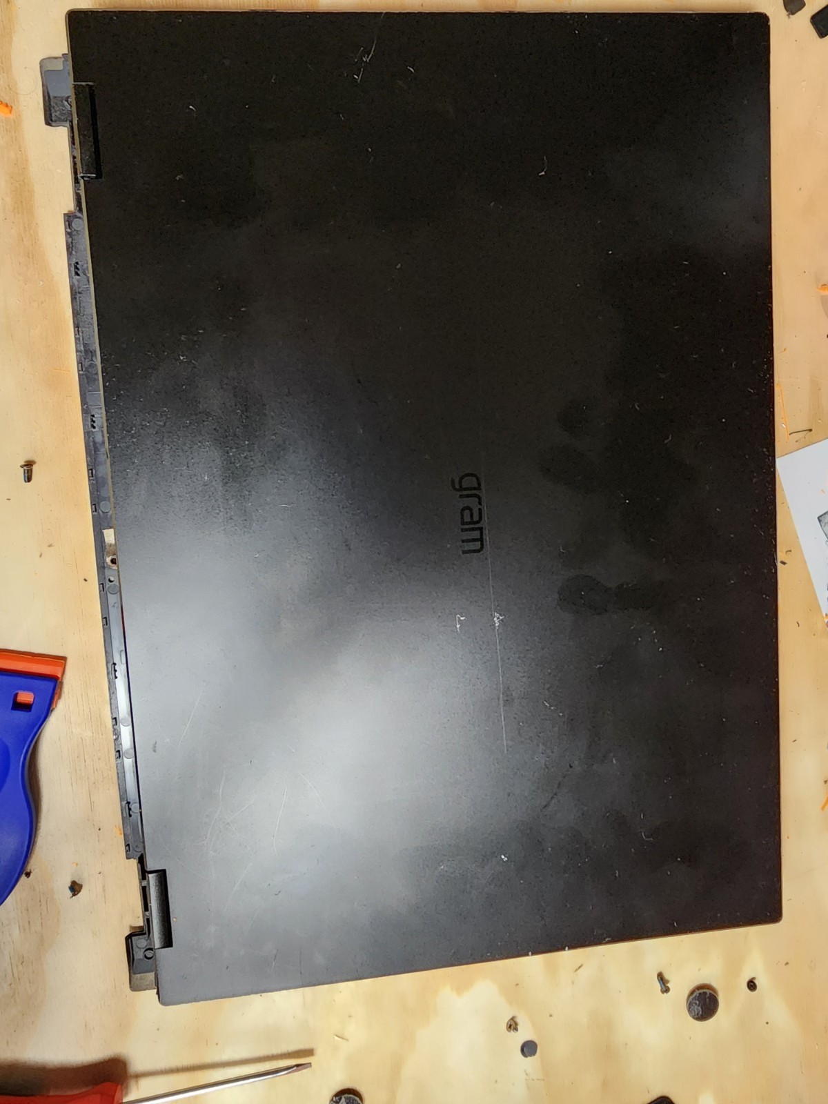 LG Gram 16T90Q Laptop, Intel i5-1240P@4.4GHz, No SSD, Touch Screen, For Parts