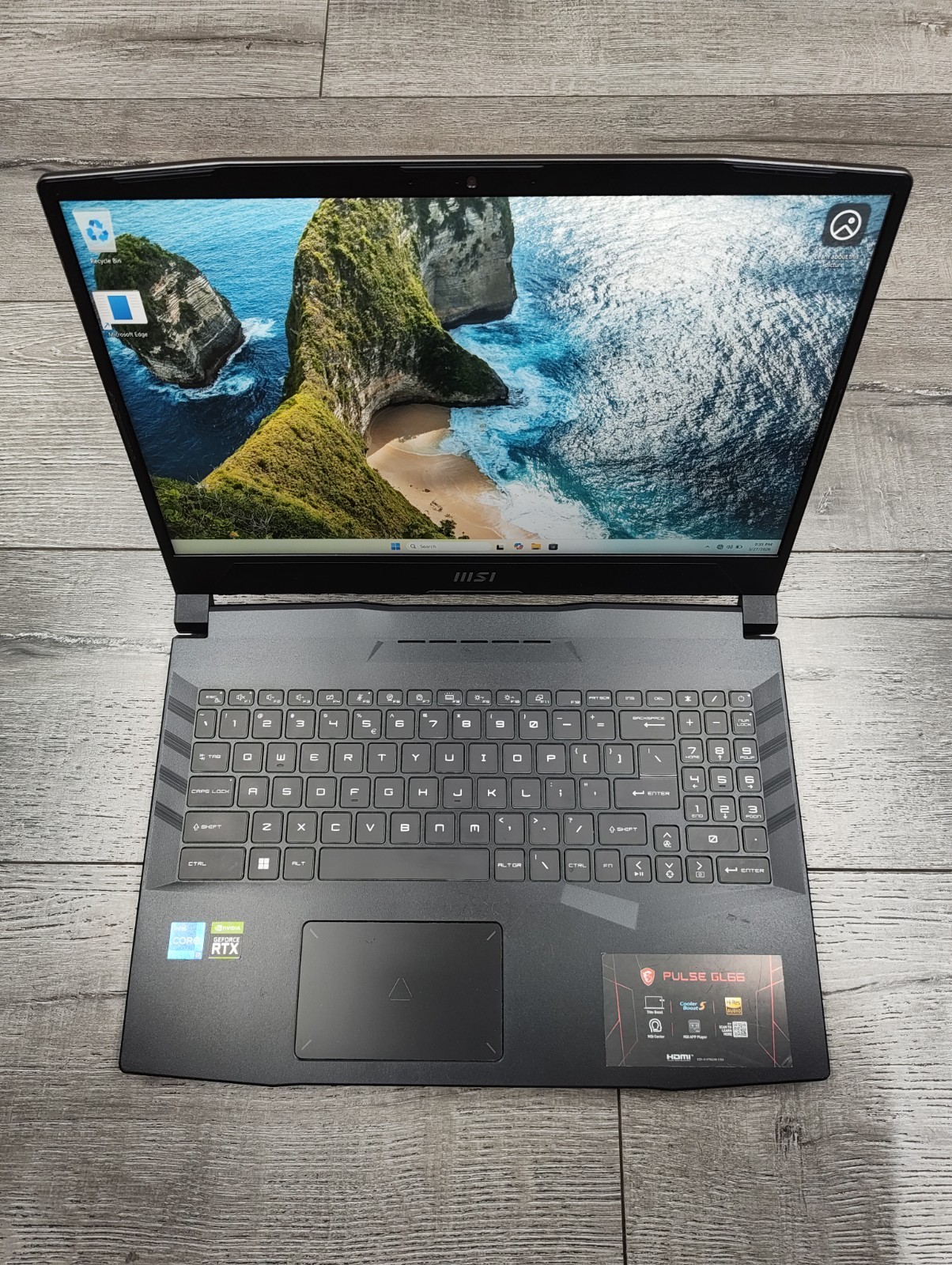 MSI Pulse GL66 Gaming Laptop 12UCK-468US 144Hz i7-12650H 16GB / 1TB SSD RTX 3050