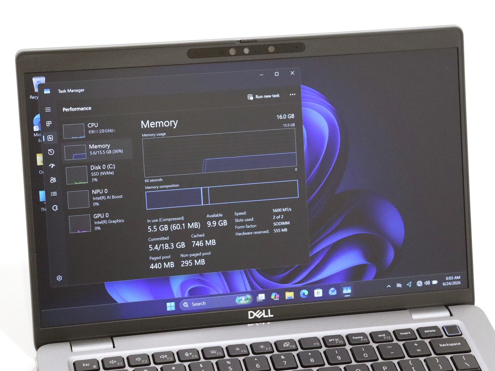 Dell Latitude 5450 14.0″ Touch Ultra 7 165U 16GB 256GB NVMe W11P + Warranty