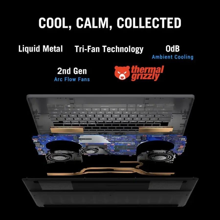 ASUS ROG Zephyrus G16 16″ 2.5K OLED 240Hz Gaming Laptop Intel Core Ultra 9 285H