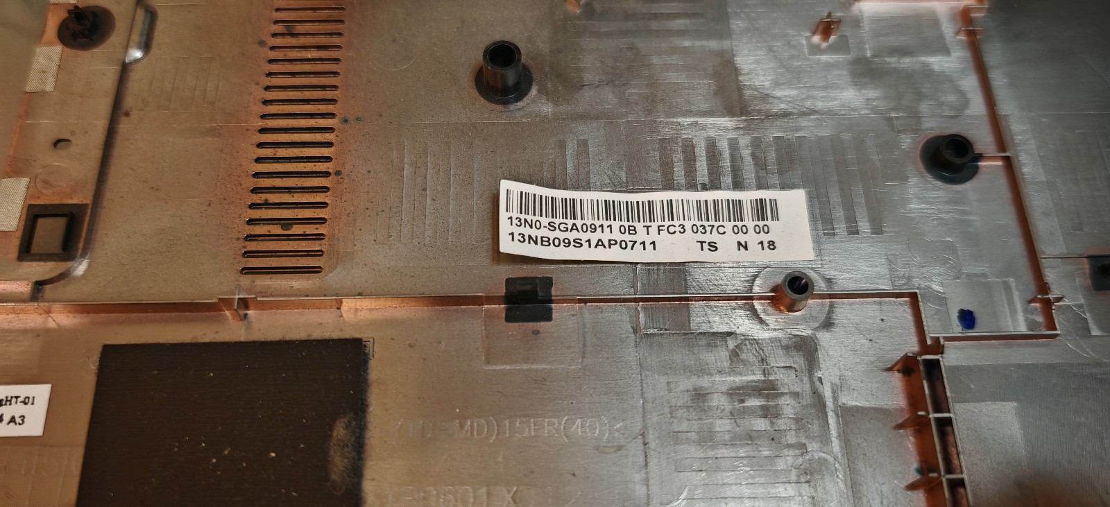 ASUS X556U F556U R556U BOTTOM BODY BOTTOM 13N0-SGA0911 13NB09S1AP0711
