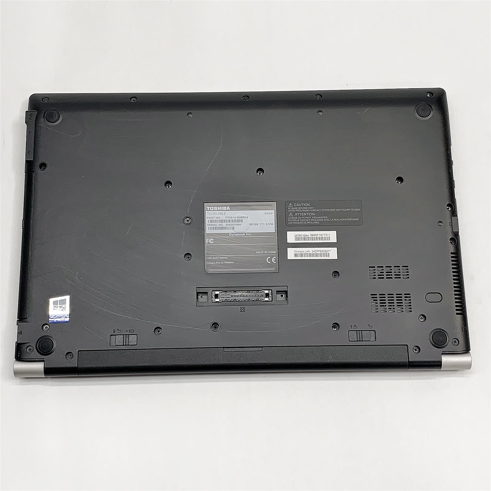 Toshiba Tecra A50-E Laptop Intel Core i7 7500U 2.70GHZ 15.6″ 16GB NO HDD Parts