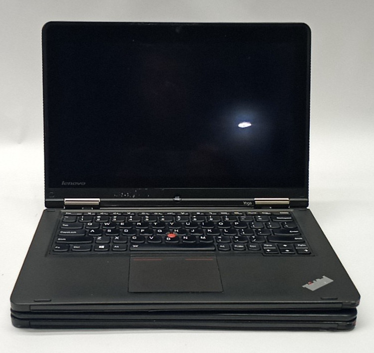Lot of 2 Lenovo ThinkPad S1 Yoga TOUCH i7-4600U@2.1GHZ 8GB RAM NO HDD/OS WH415*!