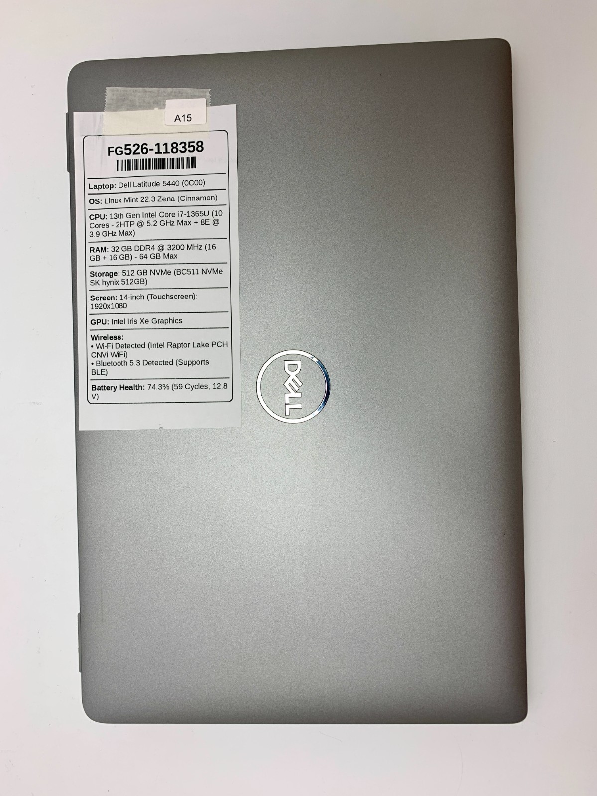 Dell Latitude 5440 | i7-1365U | 32GB RAM | 512GB NVMe | LINUX