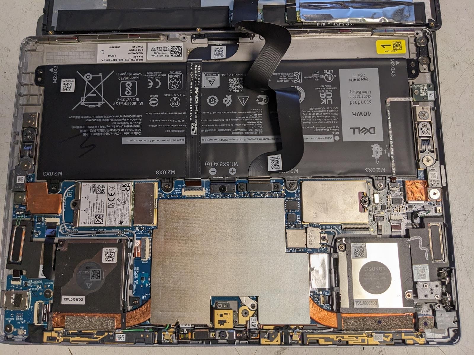 DELL LATITUDE 7320 DETACHABLE I5-1140G7 @ 1.10GHz, 8GB RAM, NO HDD/OS