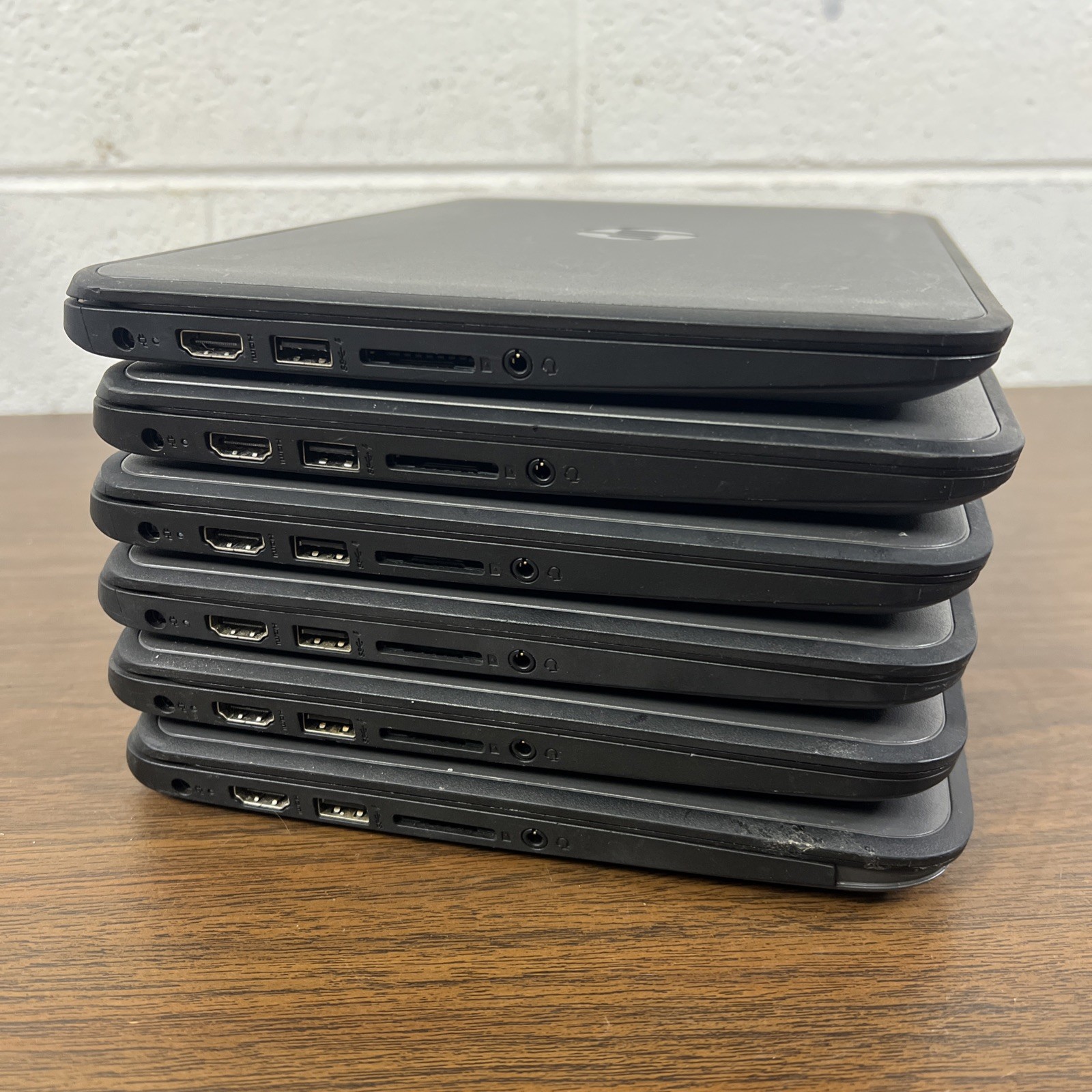 Lot Of 6 HP Chromebook 11 G5 EE | Celeron N3060 1.6GHz CPU | 4G Ram | 16G eMMC