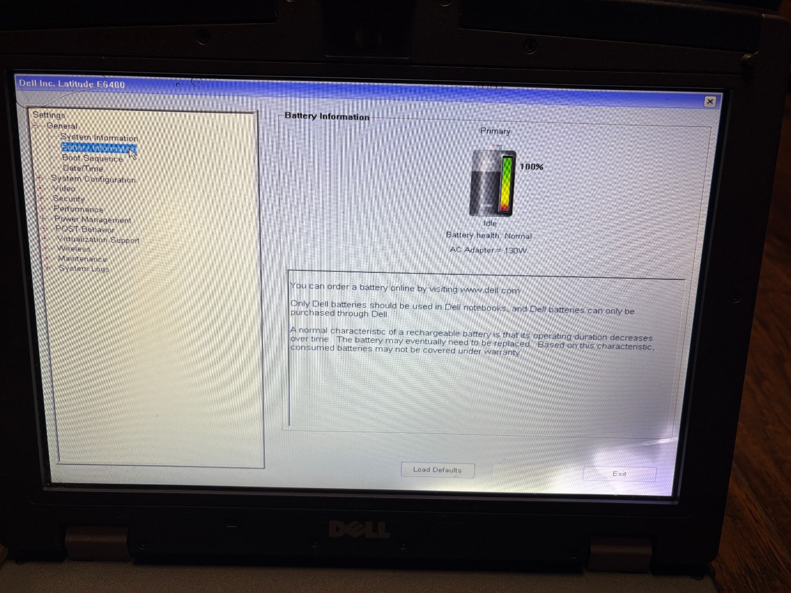 Dell Latitude E6400 XFR 55T7XL1 P02G Ballistic Armor Laptop No HDD