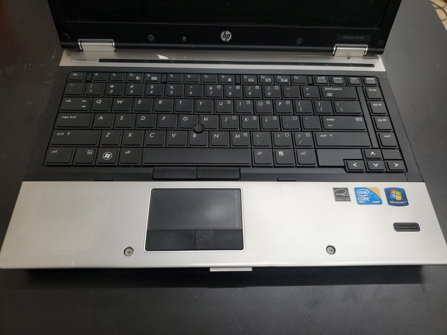 HP ELITEBOOK 8440P Laptop w/ INTEL CORE i5 M560 4gb RAM/No HDD 012626-16 No BATT