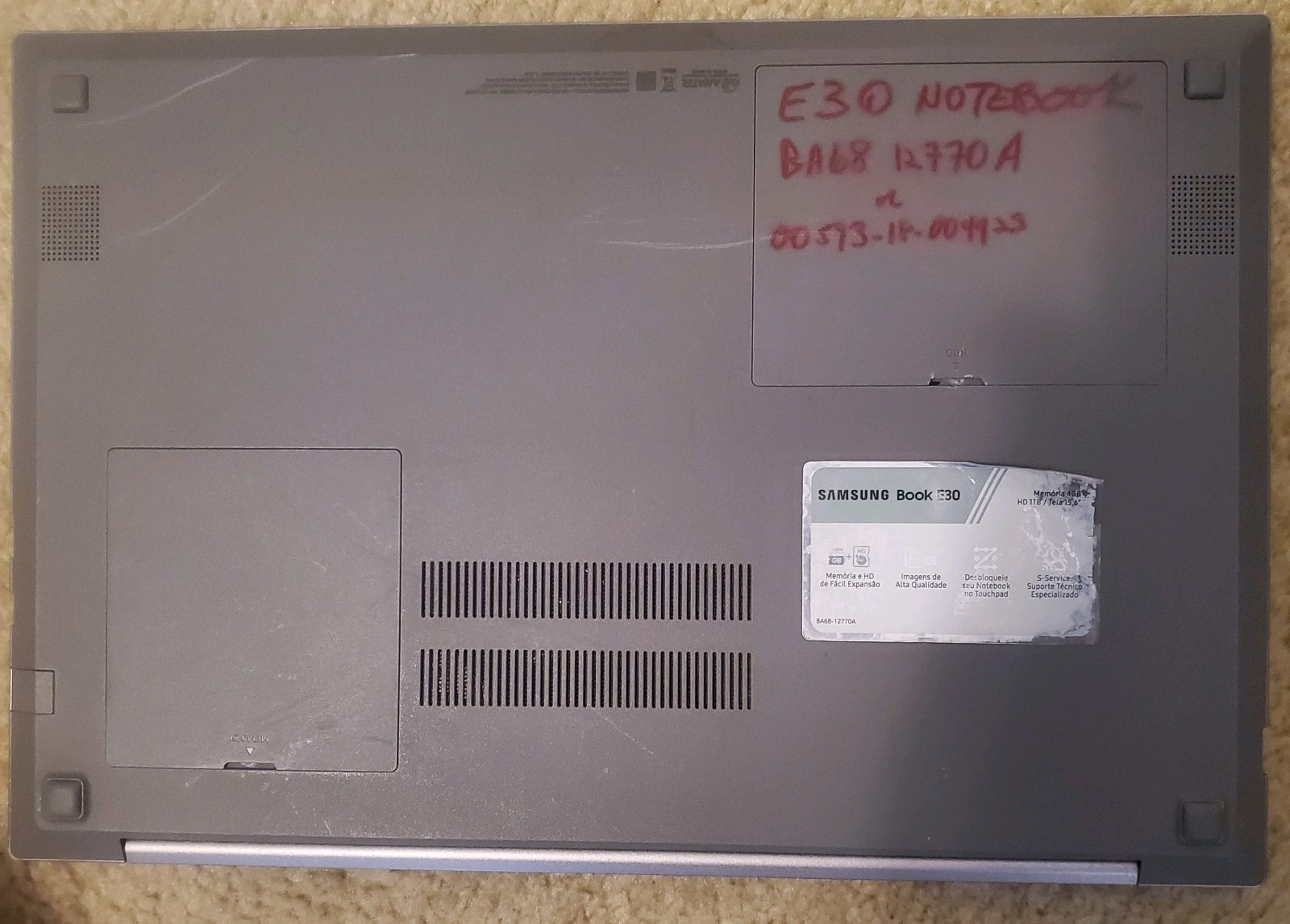 i3 SAMSUNG 15.5 IN LAPTOP
