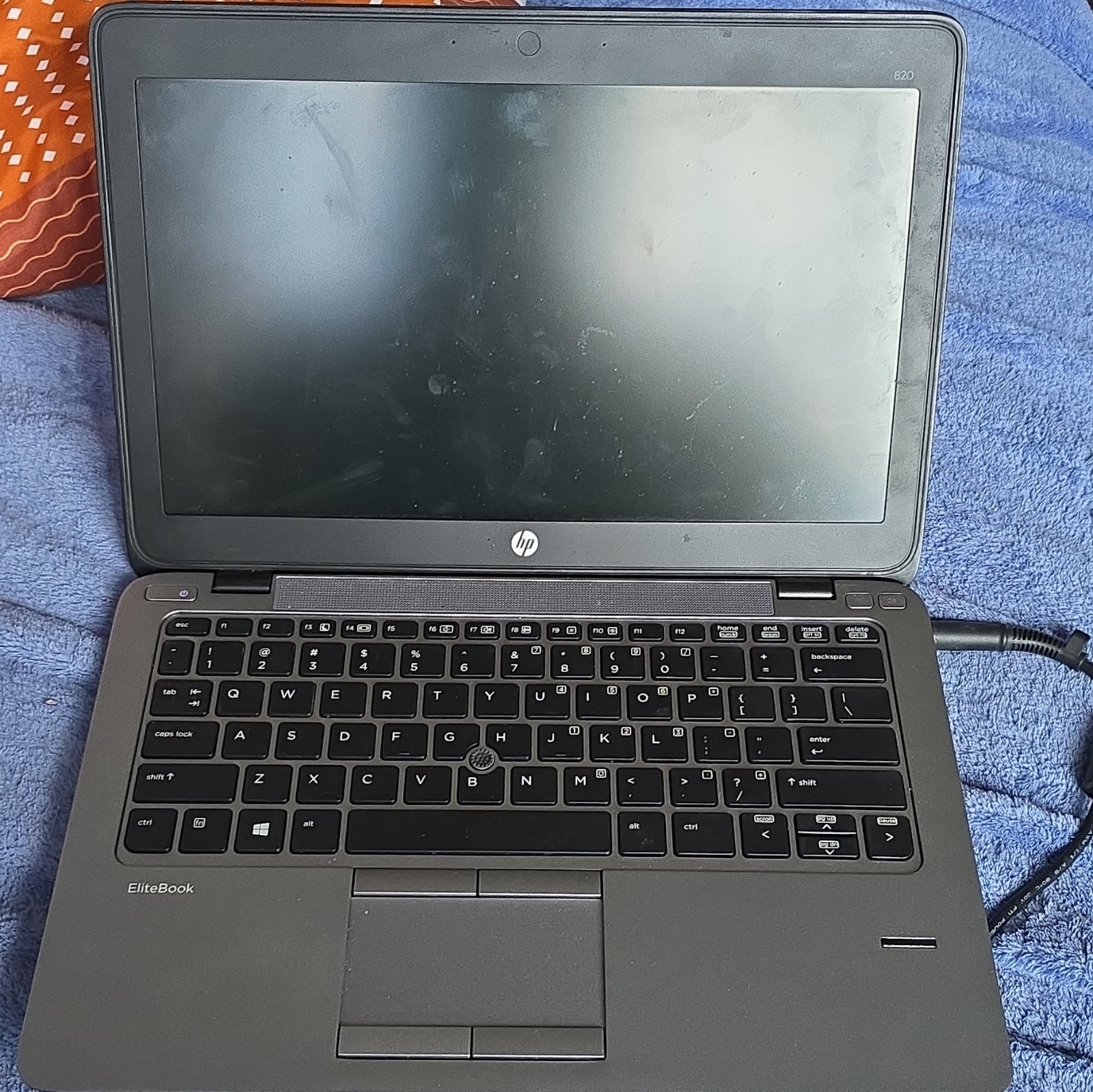 HP EliteBook 820 12-12.9in Intel Core i5 4th Gen Windows 8 Black Used