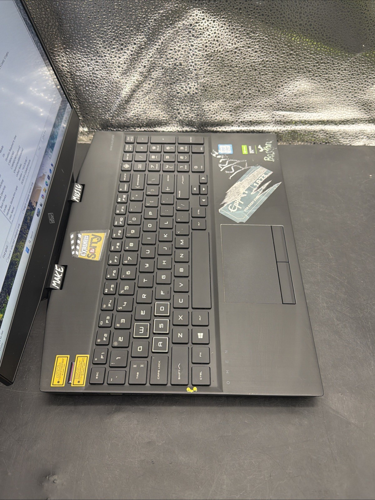 USED HP OMEN 15.6″ FHD (I7-9750H @2.60GHz, 512GB SSD, 32GB RAM, GTX 1660 Ti)
