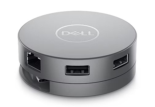 Dell USB-C Multiport Adapter/Travel Hub (7-in-1) USB-C to HDMI/Ethernet/USB Hub