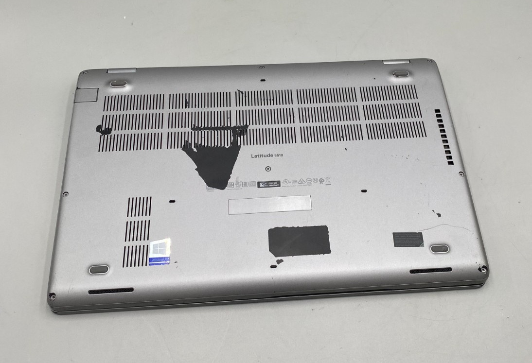 Dell Latitude 5510 i5-0310U 1.7GHz 256GB SSD 8GB DDR4 Gray Laptop C/Dent/READ