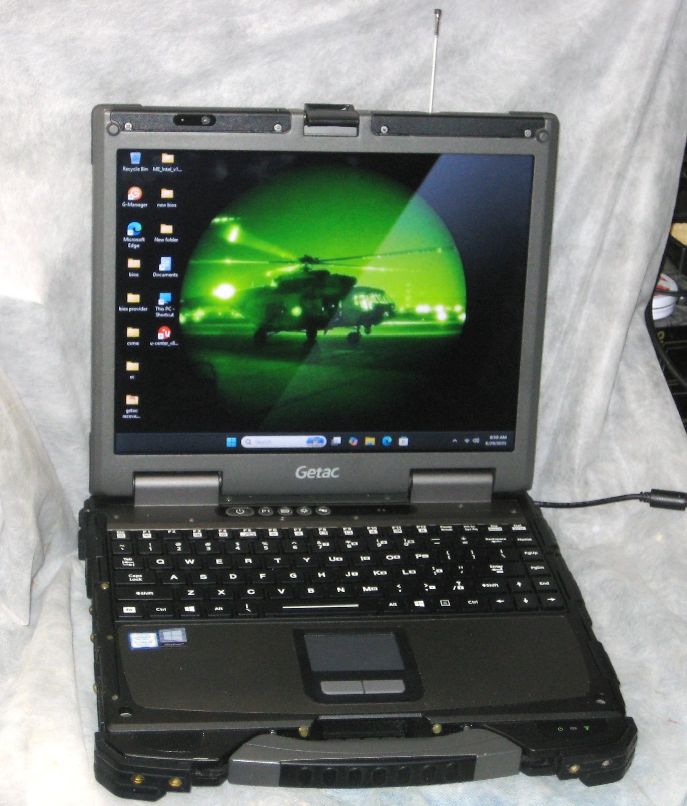 Getac B300-G7 Toughbook,i5-8250U@1.7ghz,1tBSSD,32GbRAM,WWAN,FHD webcam,uBlx GPS