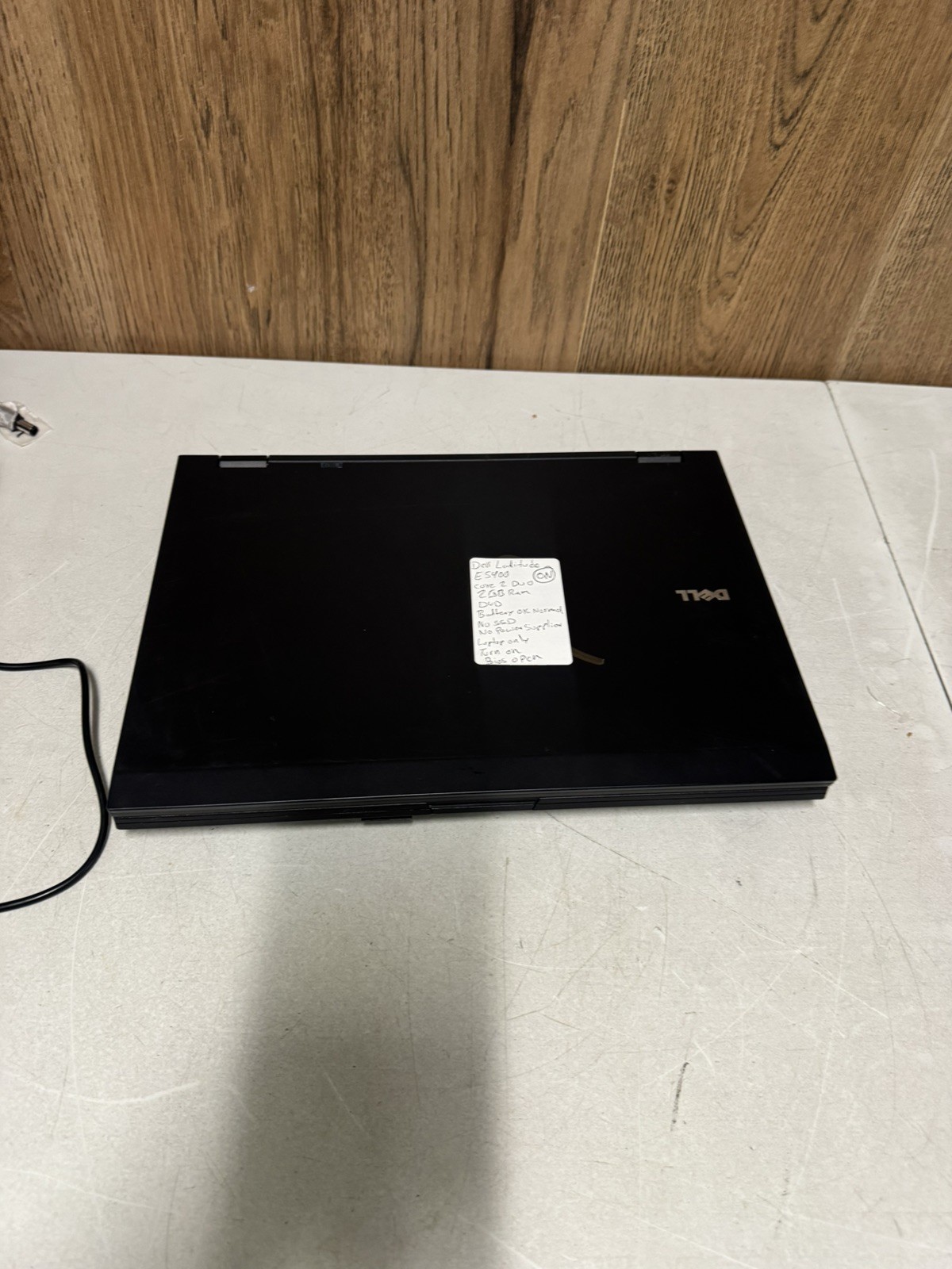 Dell Latitude E5400 14” Core 2 Duo 2GB RAM No HDD No Charger BIOS TESTED