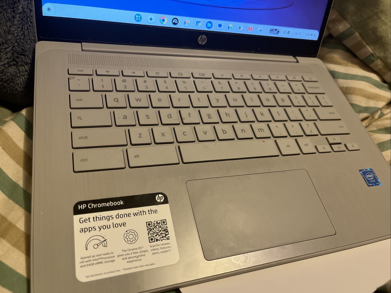 HP – 15.6″ Chromebook – Intel Processor N200 – 8GB Memory – 64GB eMMC – Silver