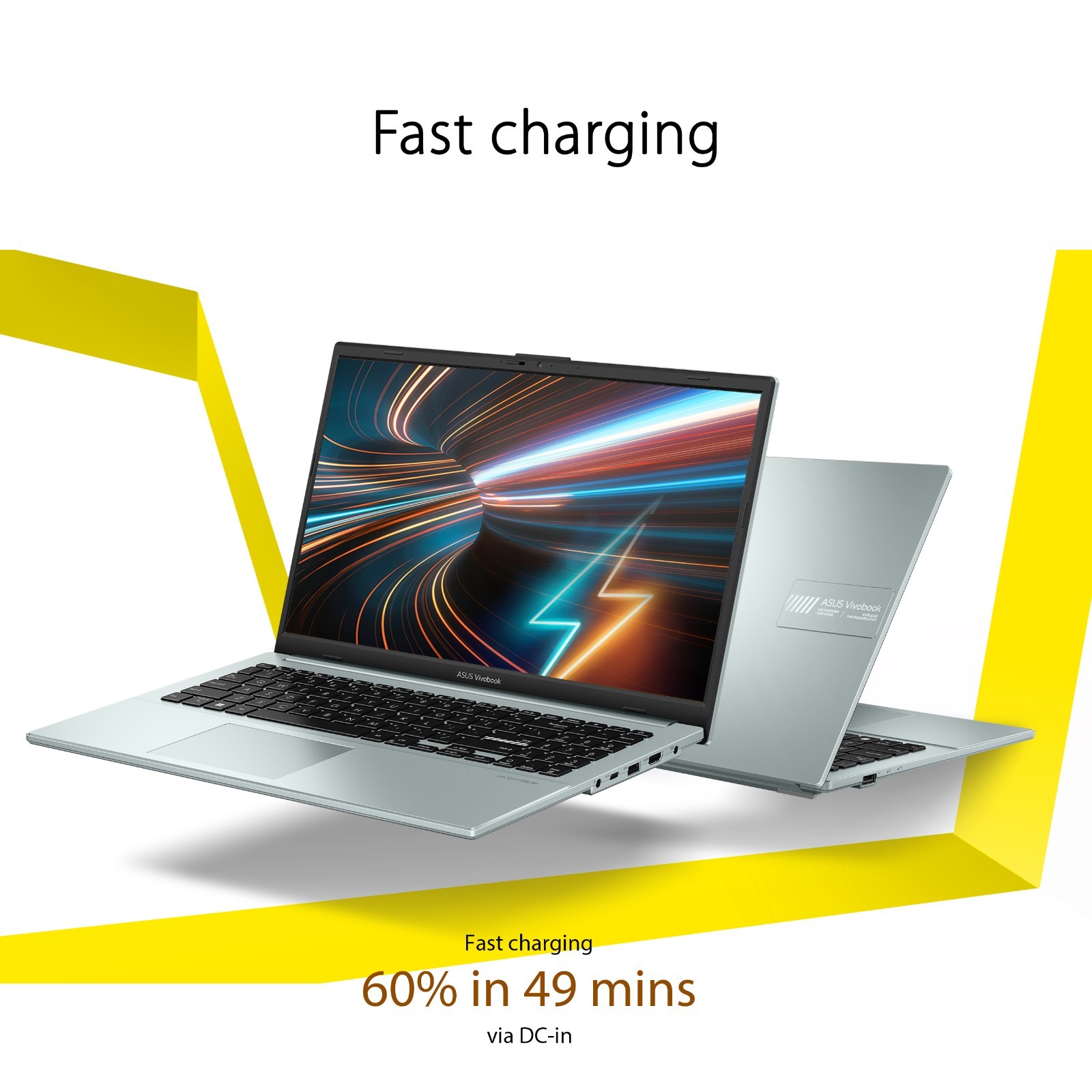 ASUS Vivobook Go 15.6″ FHD IPS Notebook Intel N150 4GB RAM 128GB UFS Green Gray