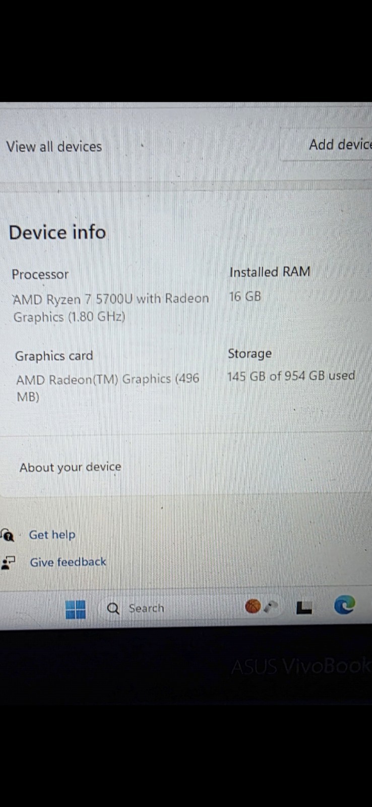 ASUS Vivobook 17 X712J 17.3″ HD+ LCD Display N73FGA-E34 REV.C4