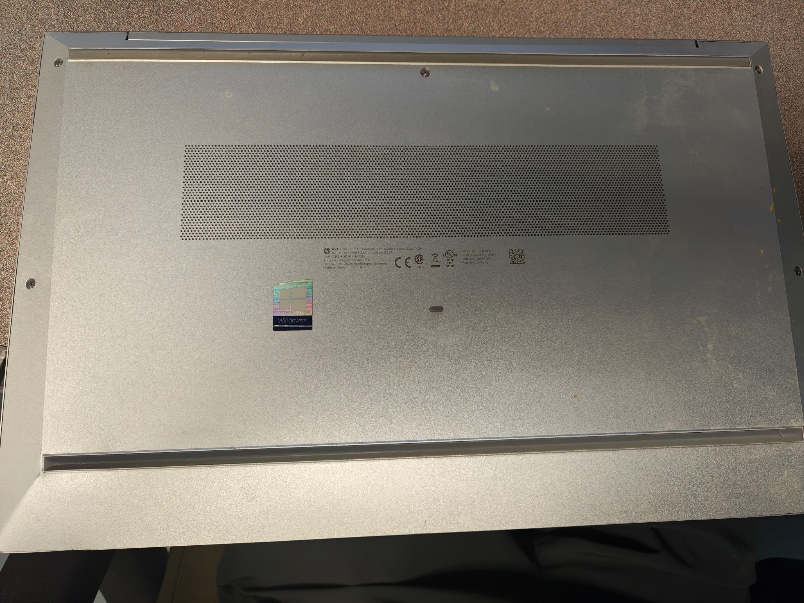 AS-IS: HP EliteBook 850 G7 i5-10210U