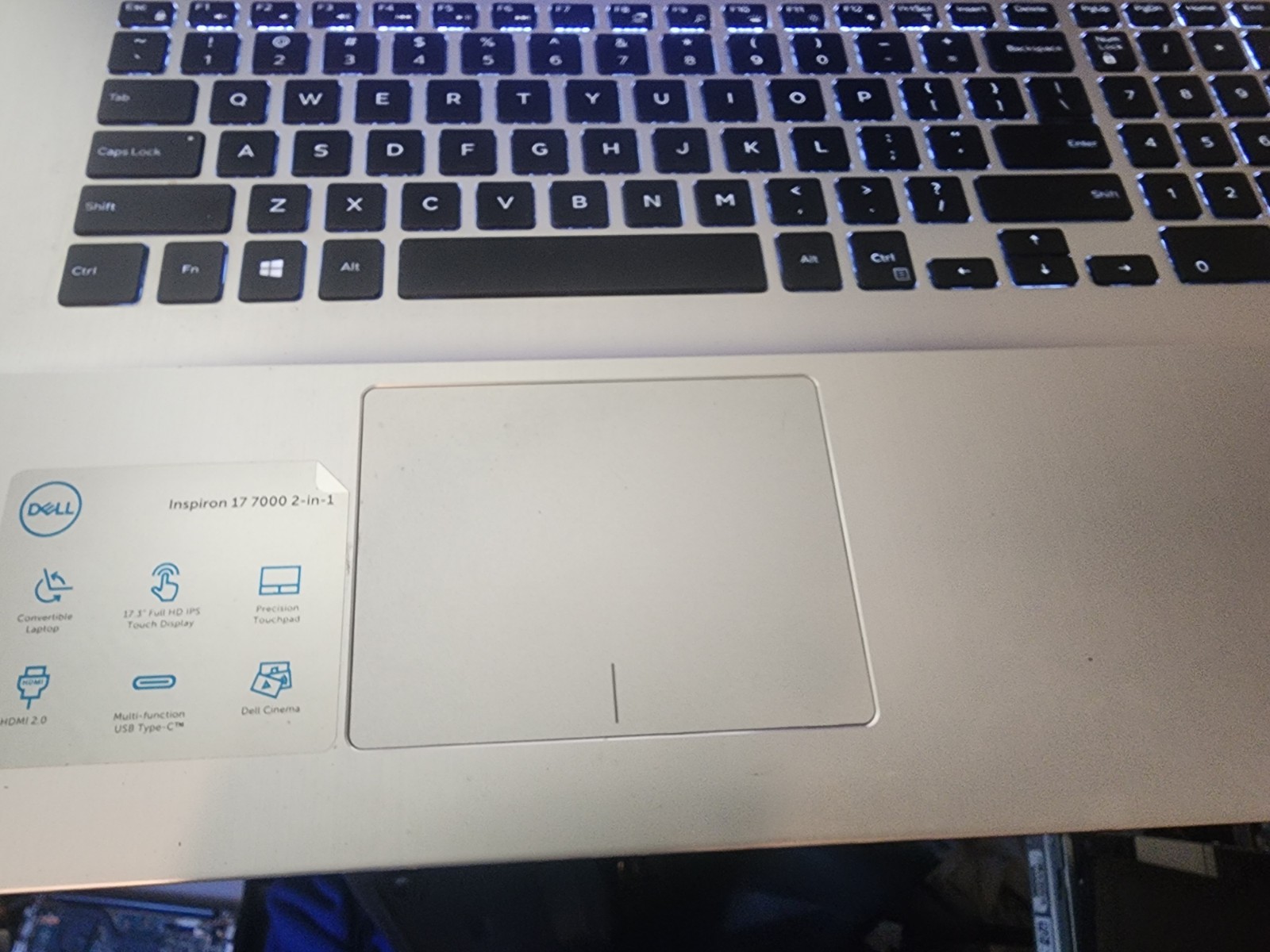 Dell Inspiron 7786 2-in-1 17″ FHD Touch I7-8565U 500Gb 16GB W11 GeForce MX150