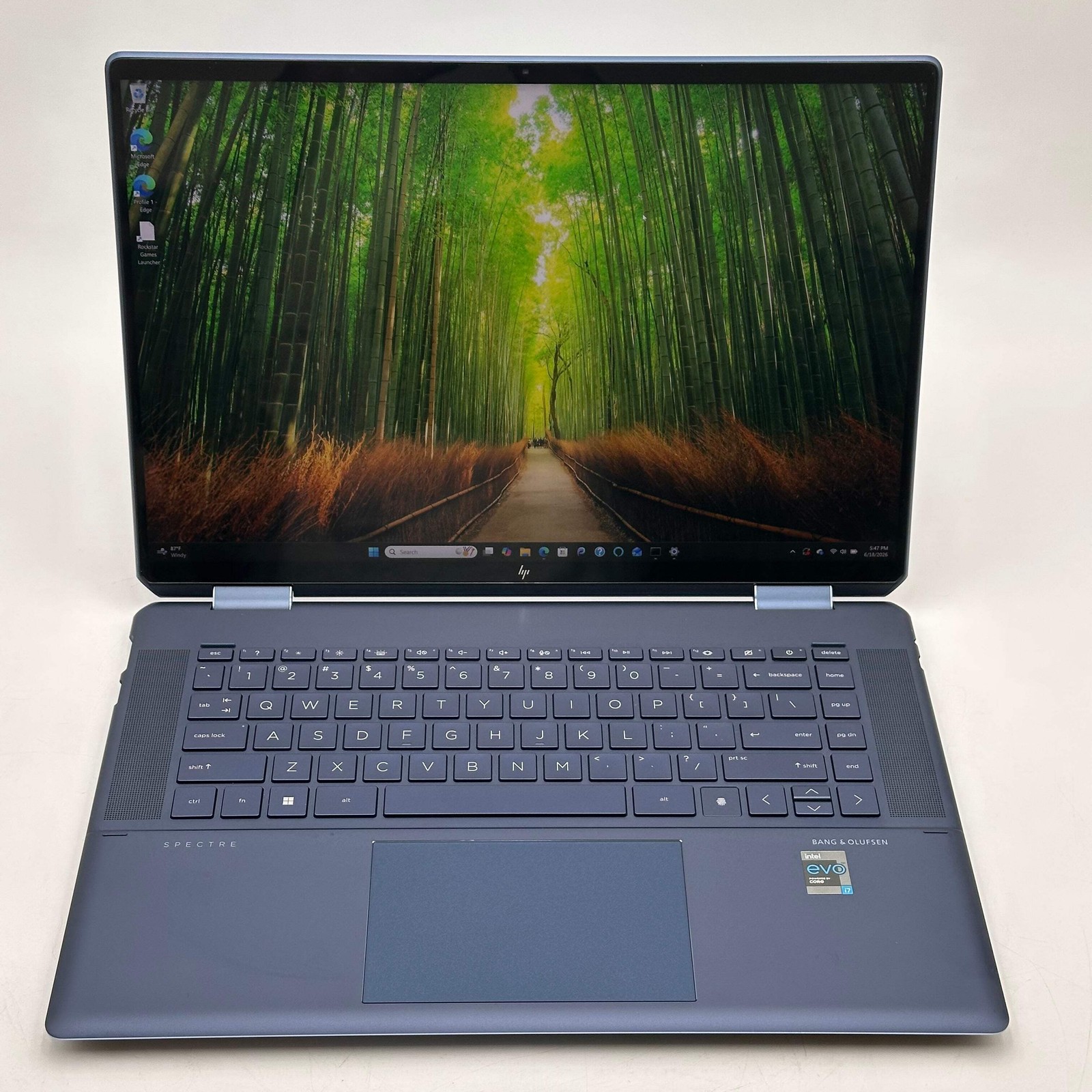 HP Spectre x360 16-f0013dx 16-inch Core i7 11th Gen 16GB RAM 512GB Blue – READ