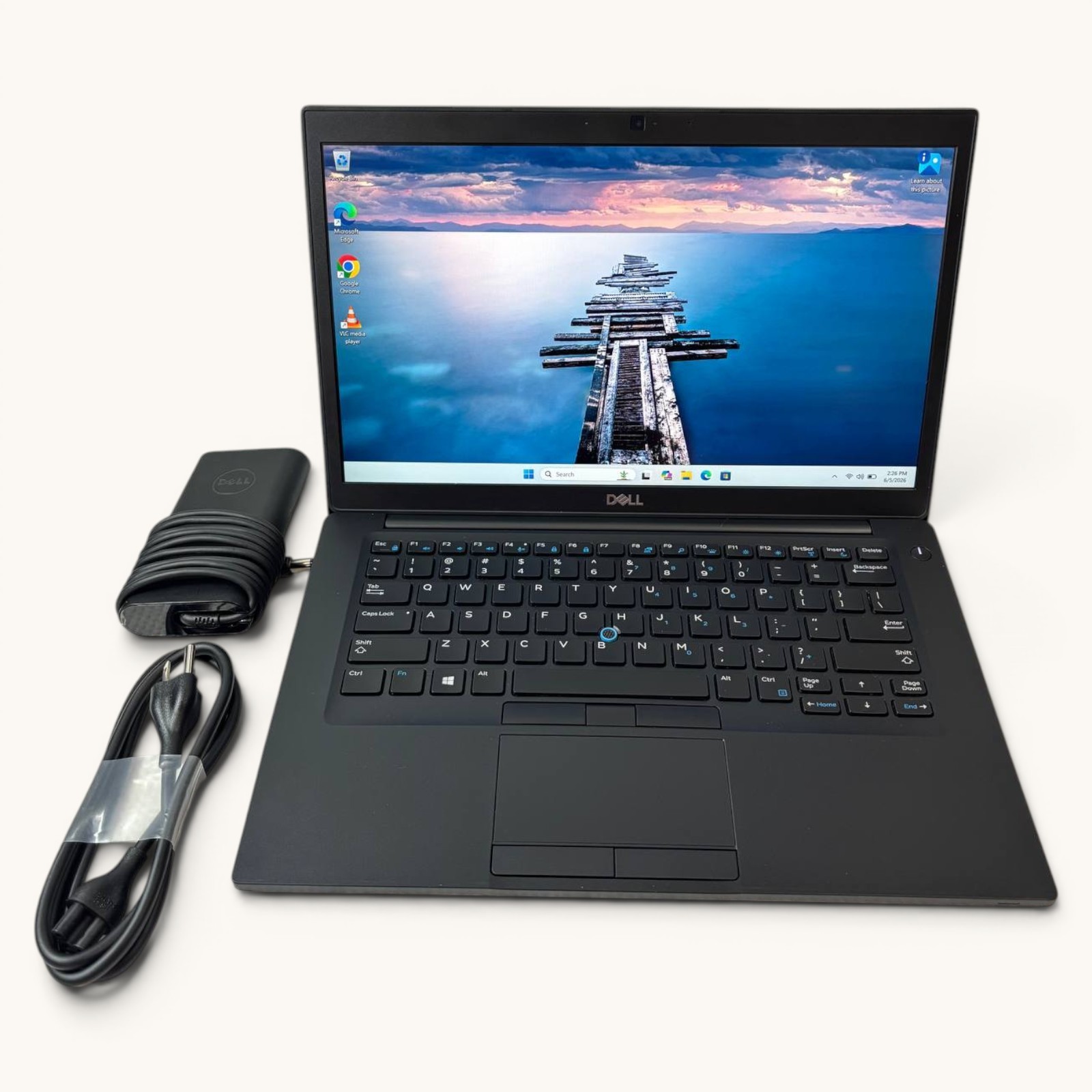 Dell Latitude 7490 Intel I7-8650U 1.9GHz, 8GB Ram, 256GB NVMe, New Battery #71