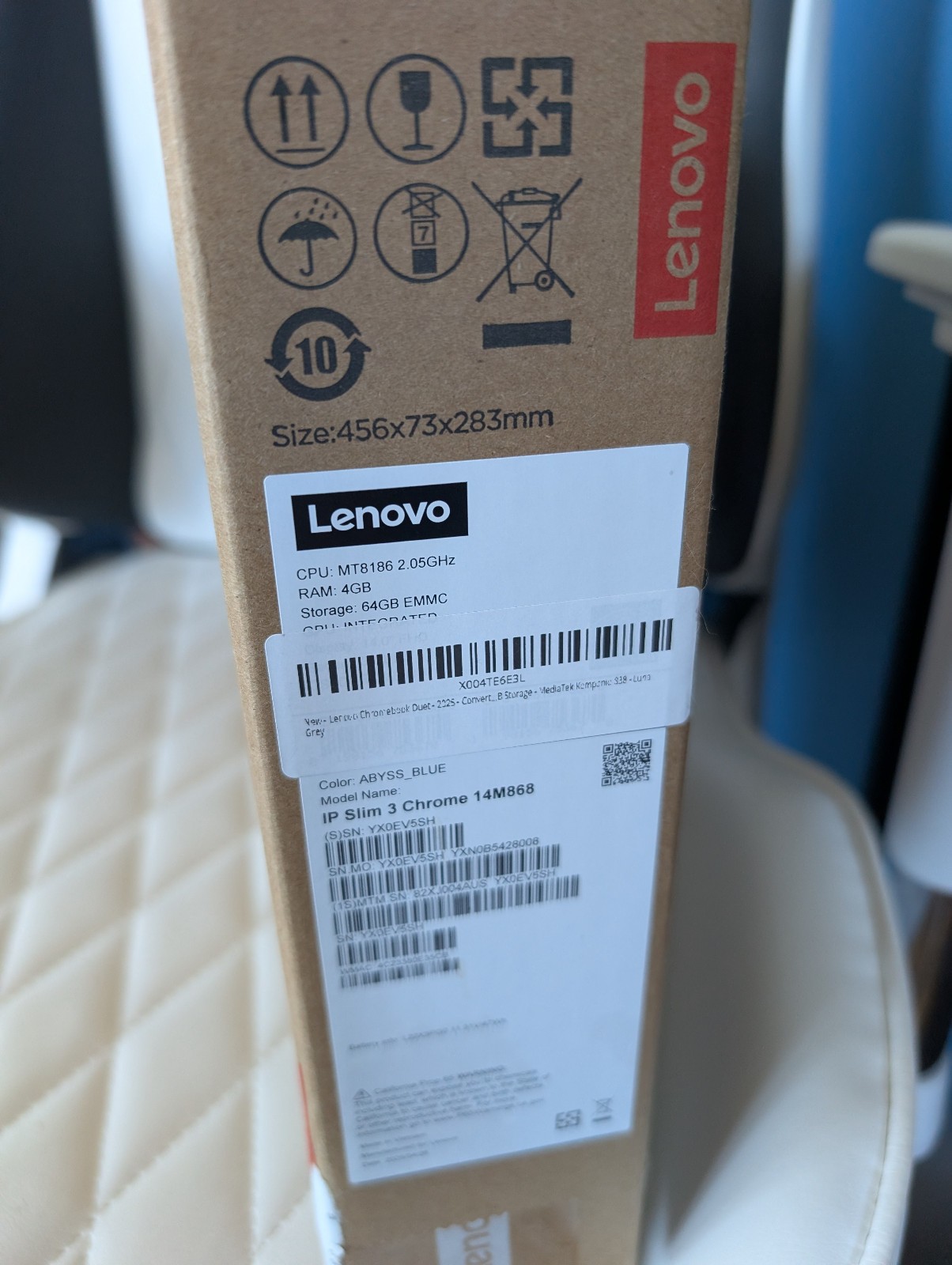 Lenovo IdeaPad Slim 3 Chromebook 14M868 14″ Full HD Laptop
