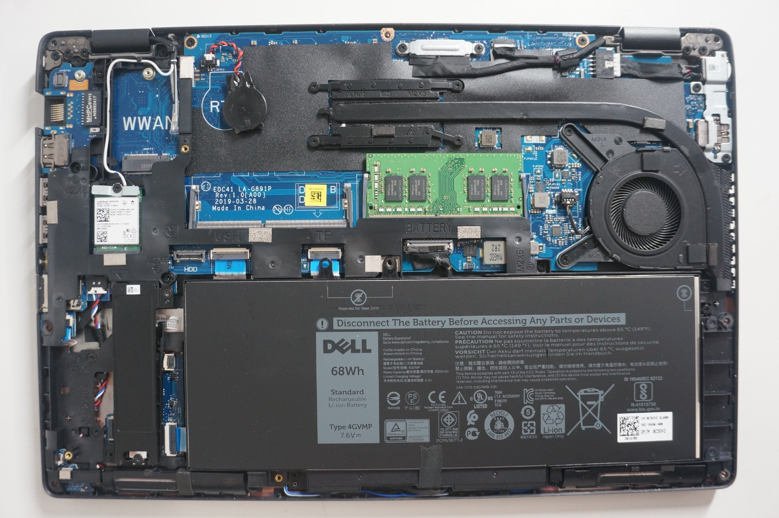 Dell Latitude 5400 – Intel Core i5-8365U @1.60GHz 8GB RAM – No HD/No OS