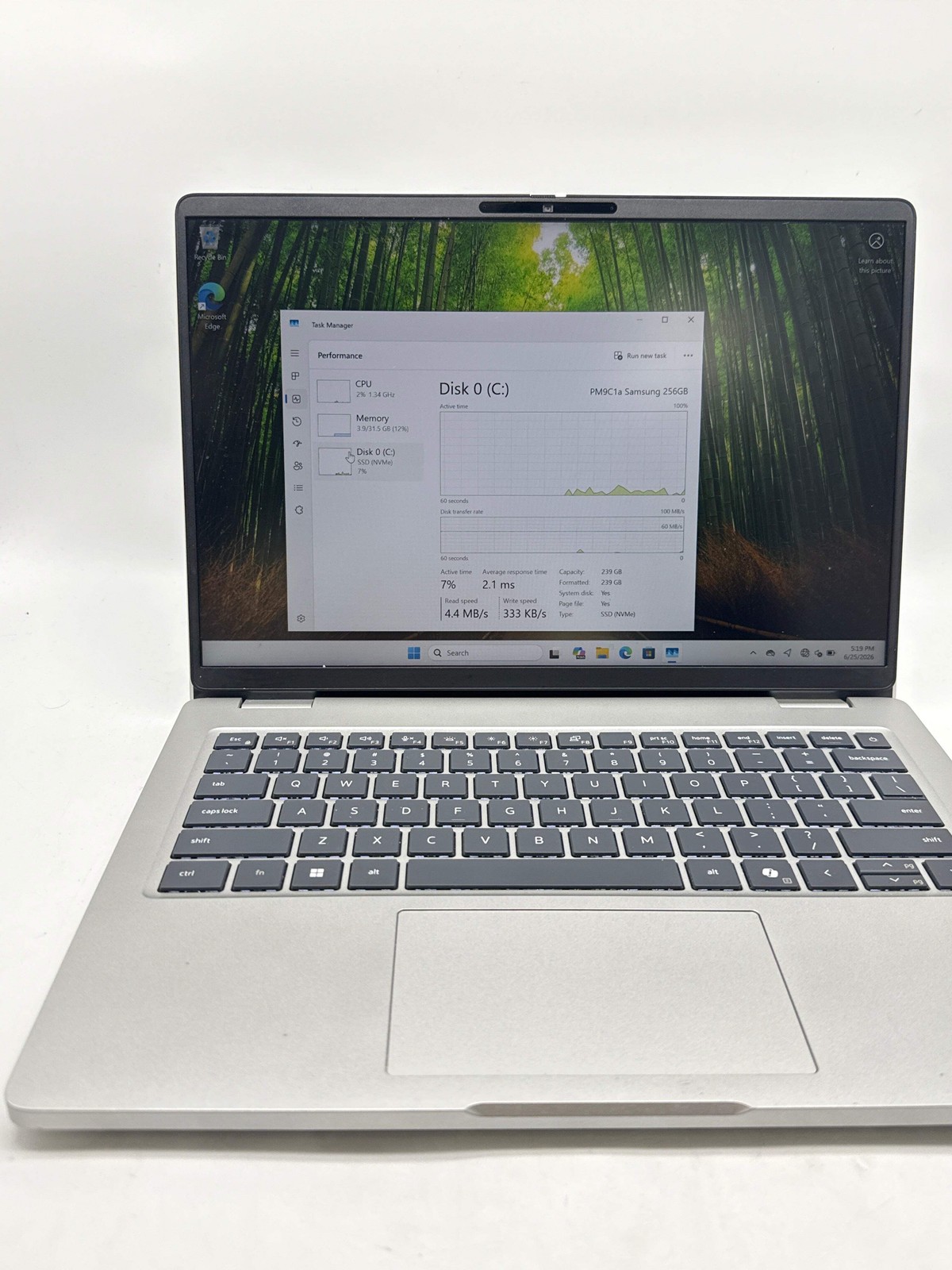 Dell Pro 14 PC14250 14″ Core Ultra 5 235U 32GB RAM 256GB SSD – Used