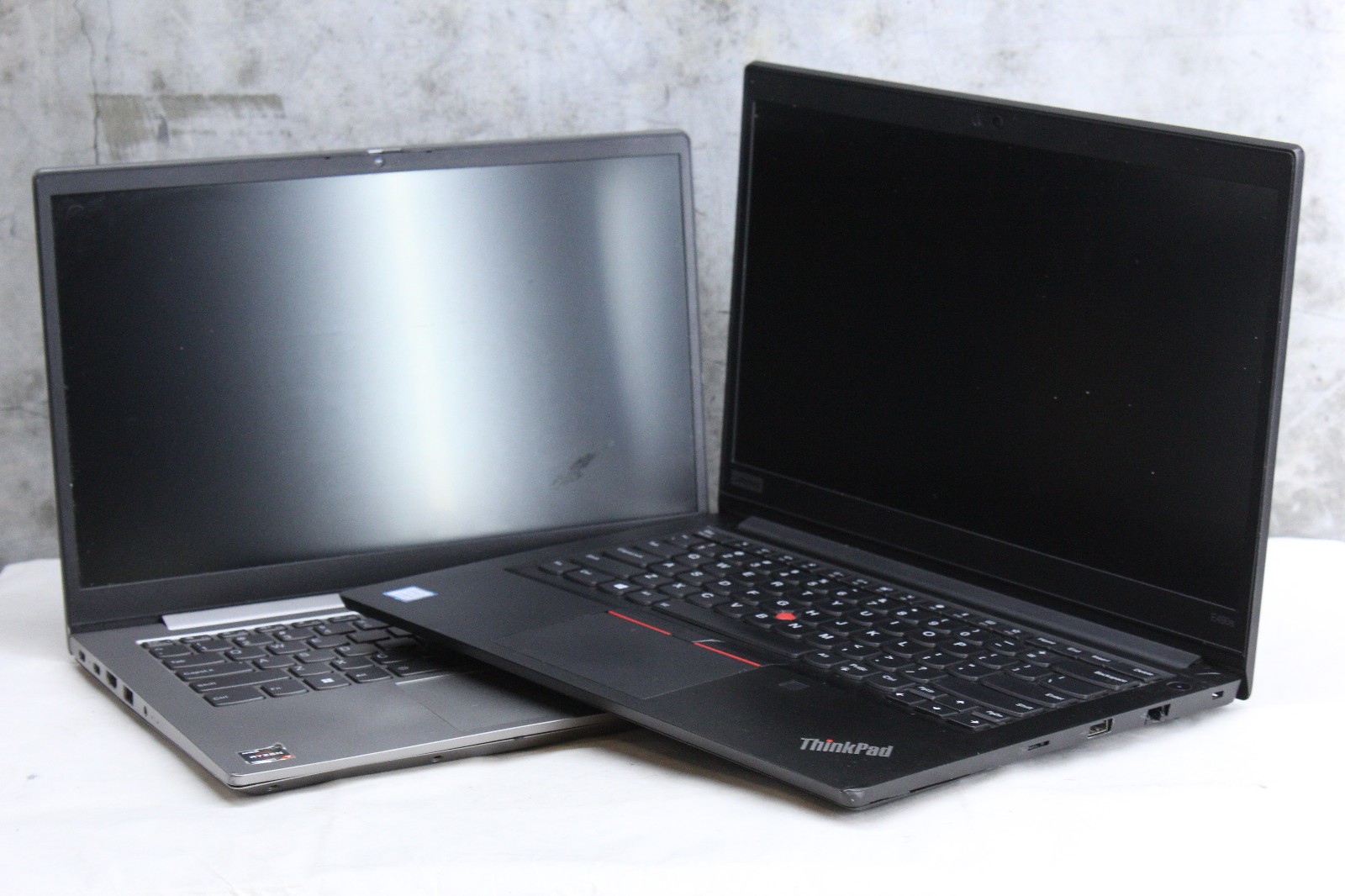 2 Lenovo laptops *AS IS, No Pwr, Ram, SSDs* ThinkBook 14 G4 ABA, ThinkPad E490s