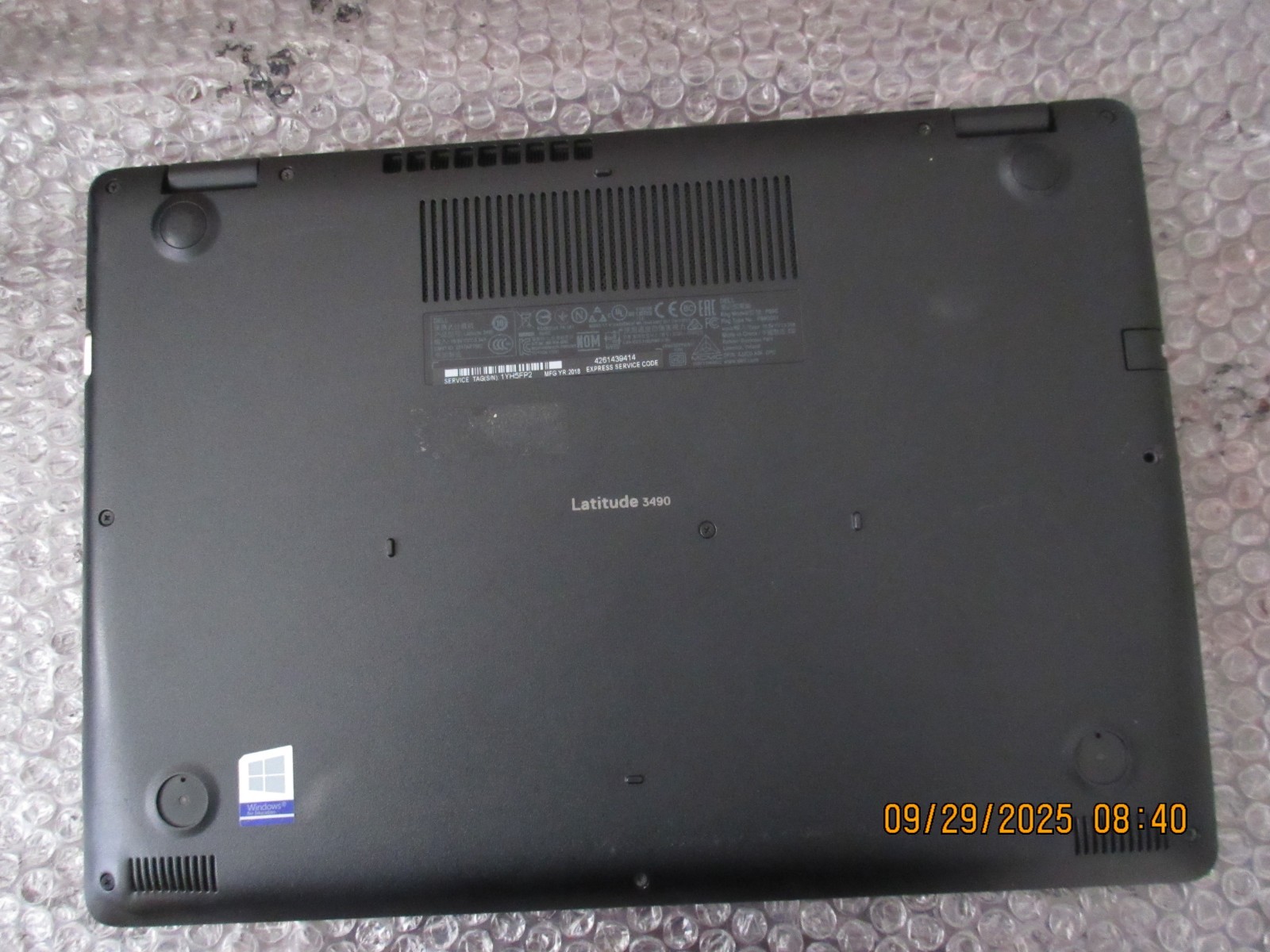 Dell Latitude 3490 Core i5 -7th @ 2.7GHz, 4GB Ram 128GB SSD, W10P – READ DESC.