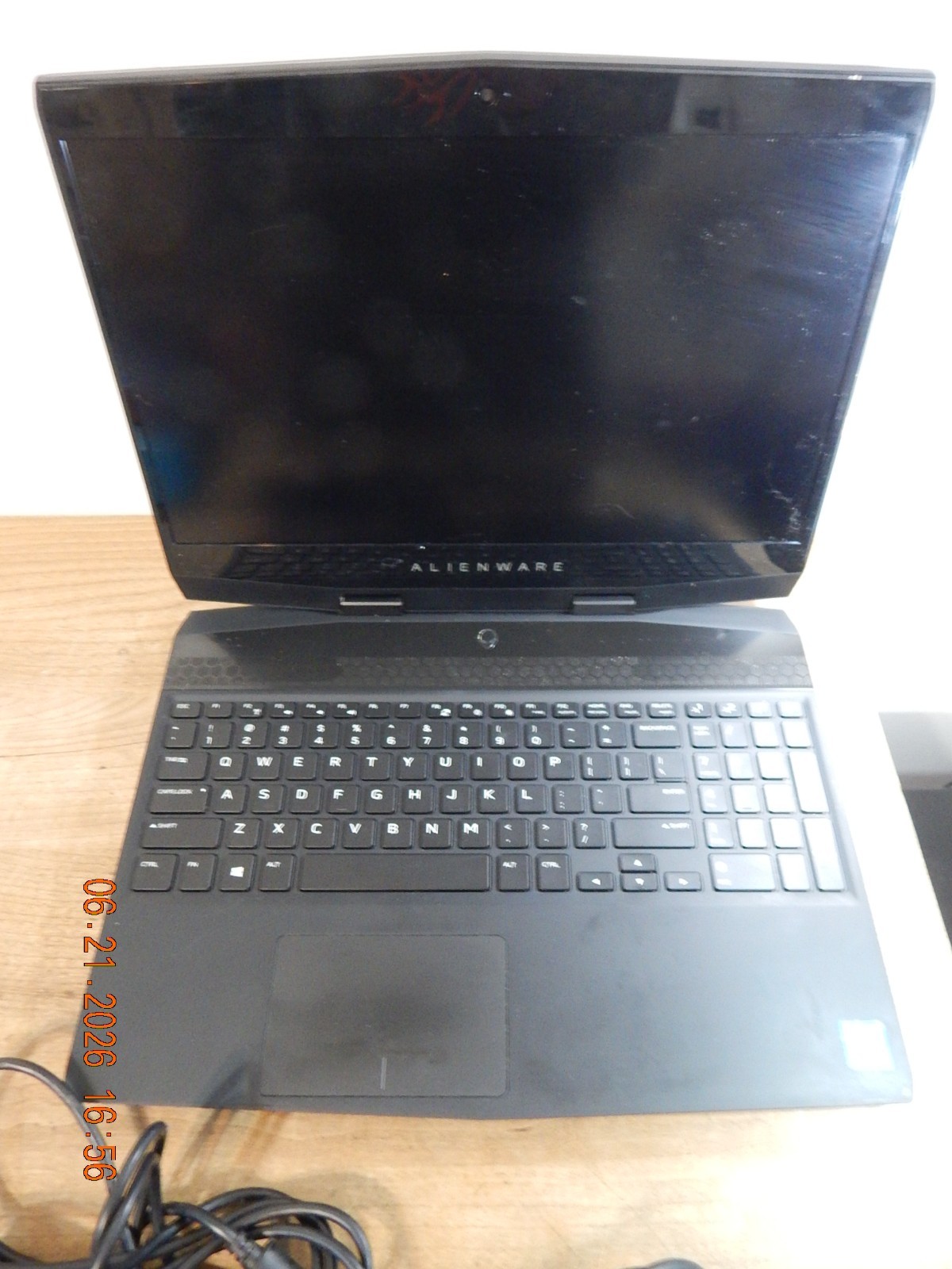 Alienware M15 15″ INTEL I7 Windows 11 w/ Charger