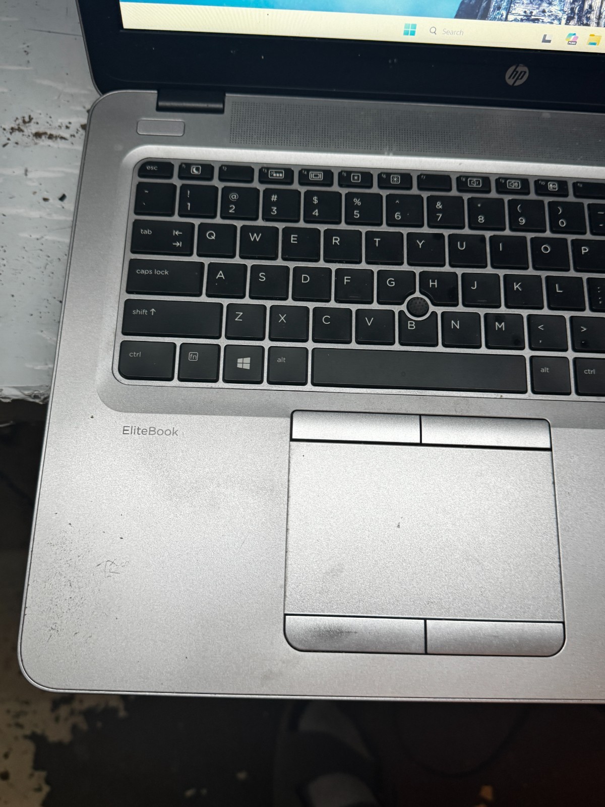 HP EliteBook 850 G3 Core i7-6600U 500GB SSD Laptop For Parts/Repair #3304