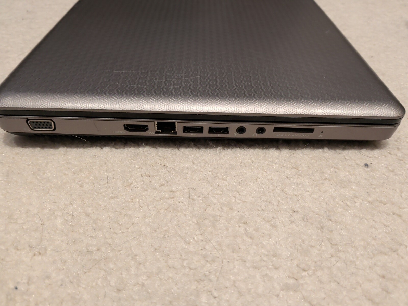 HP G72-C55DX Intel Pentium P6100 2GHz 4 GB – No HDD – No Battery