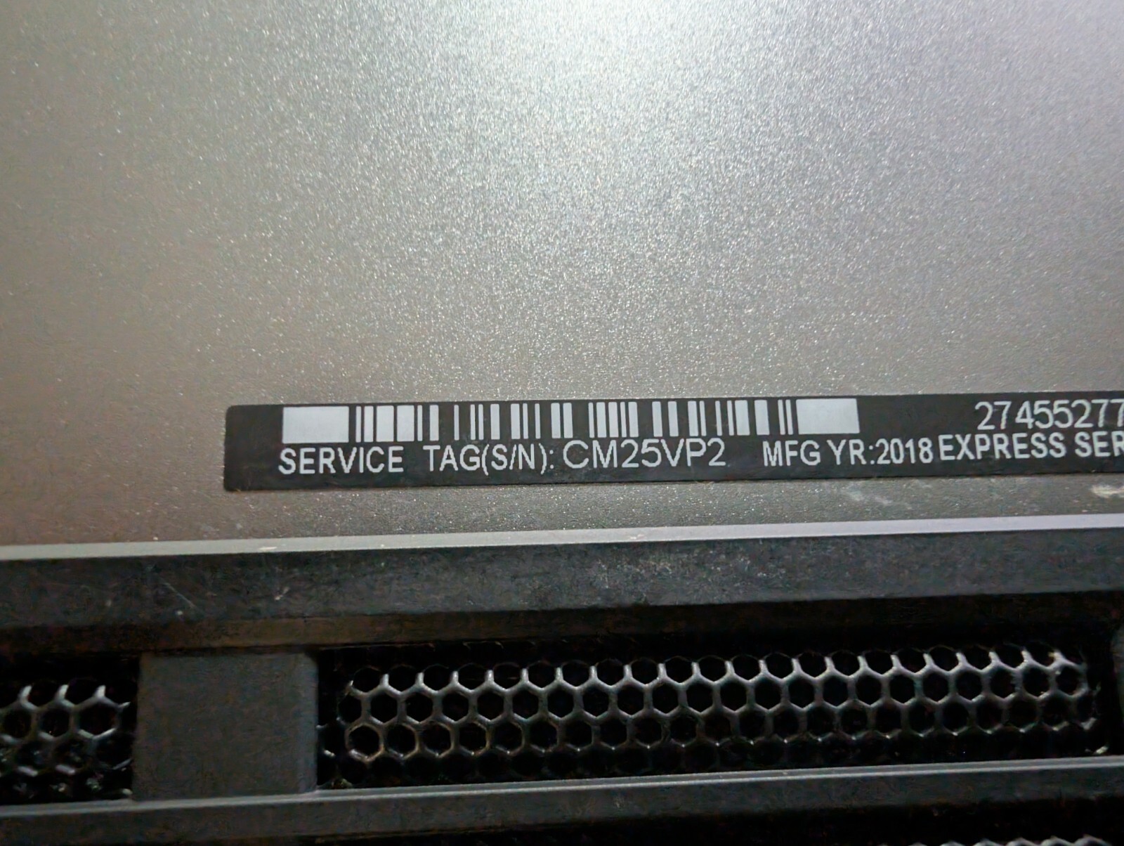 Alienware 17 R5 i7-8750H 2.2GHz 8GB RAM 256GB SSD Nvidia GTX 1060