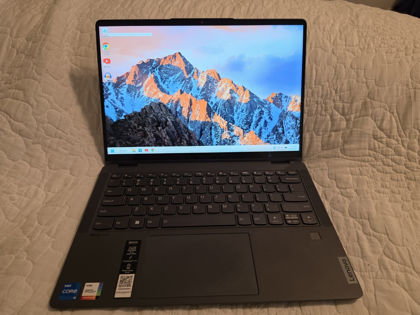 Lenovo Flex 5i 14″ 2-in-1 Touchscreen Laptop i5-1235U 8GB 512GB SSD Grey