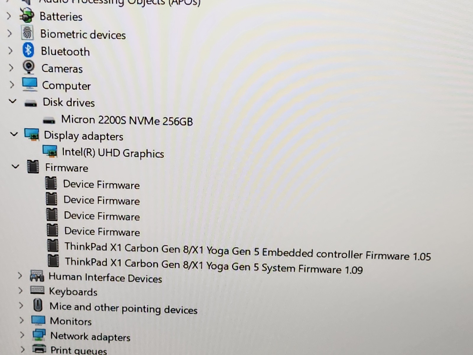 Lenovo ThinkPad X1 Carbon Gen 8 14″ i5-10210U 8GB 256GB SSD EXCELLENT BATTERY ~