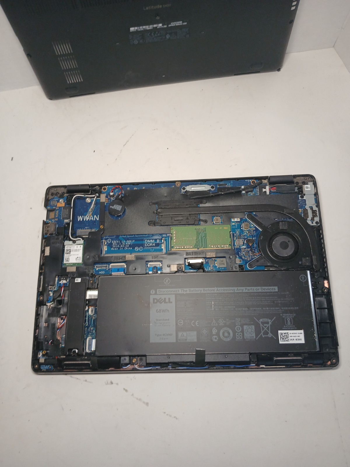Dell Latitude 5400 i5-8365U 4GB RAM No SSD/HDD/OS! BAD LCD #97