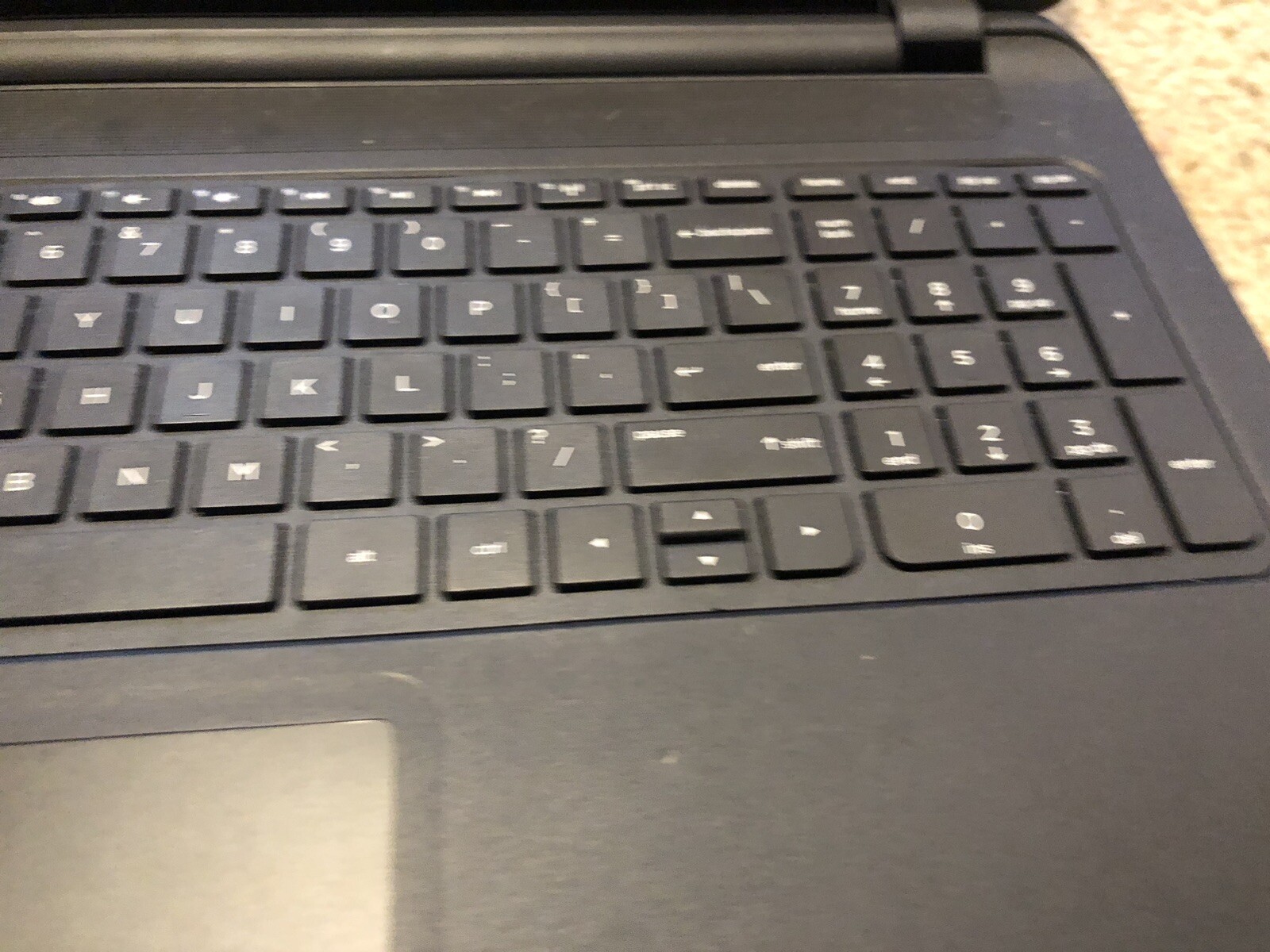 HP 15-f211WM Black laptop PARTS ONLY NO HDD