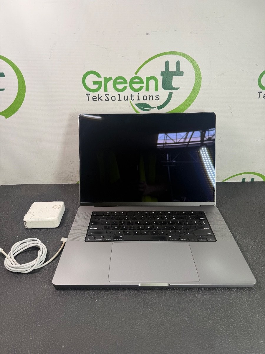 Apple MacBook Pro 2021 A2485 16.2″ M1 Pro 10C 16GB 500GB SSD macOS 78% BH – READ