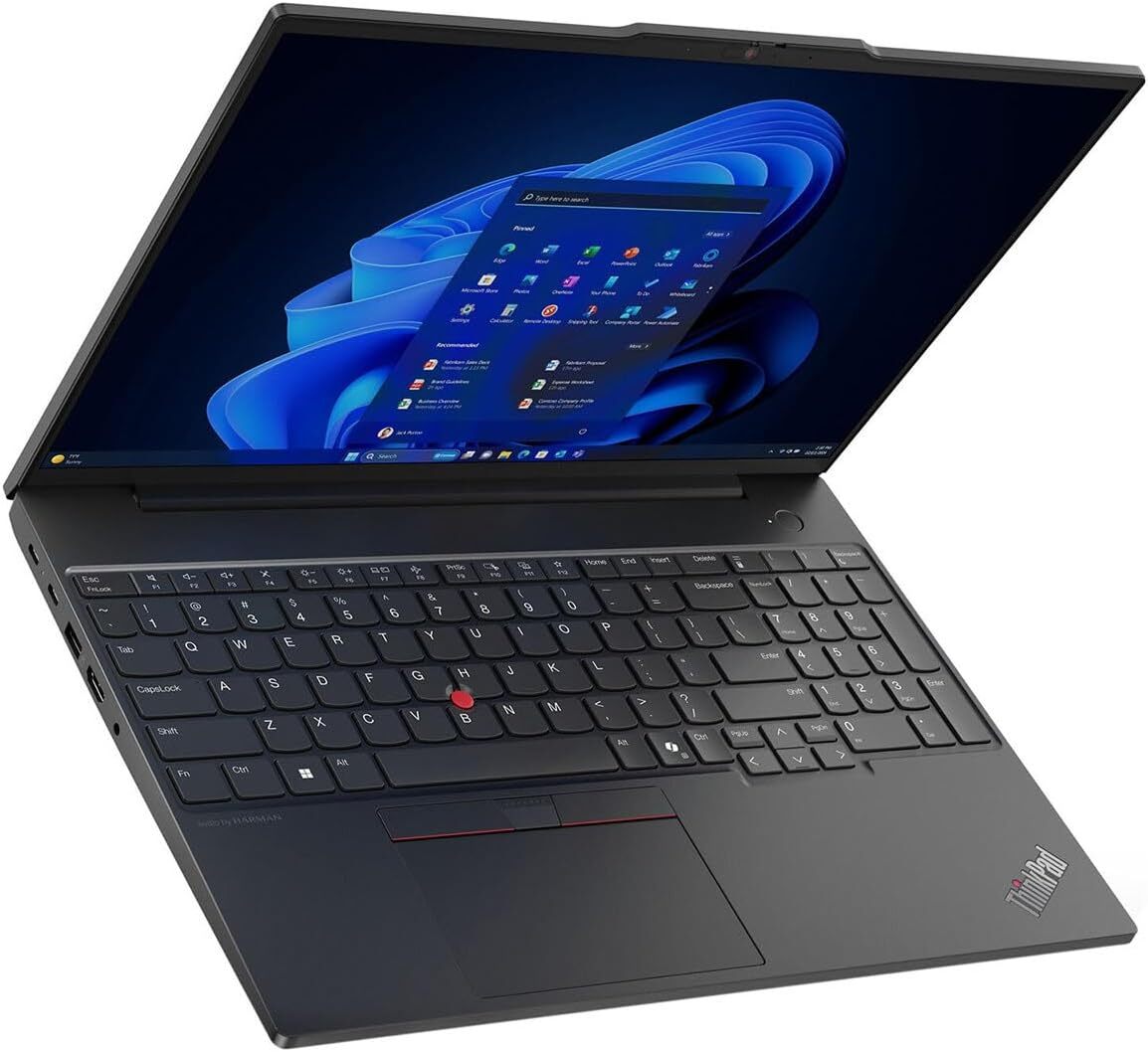 New Lenovo ThinkPad E16 Gen 2 16″ FHD+ Ryzen 5 7535U 32GB 1TB SSD CAM FPR W11P