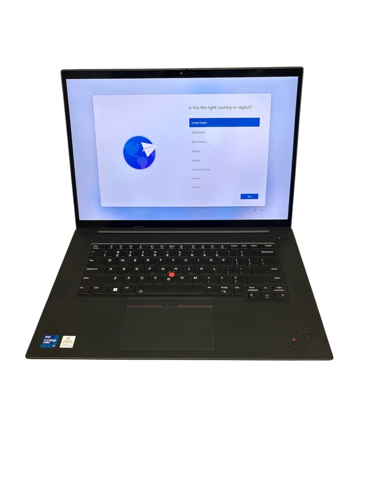 Lenovo ThinkPad P1 Gen 4 16″ i7-11850H 32GB 512GB Quadro T1200 Win 11 No AC